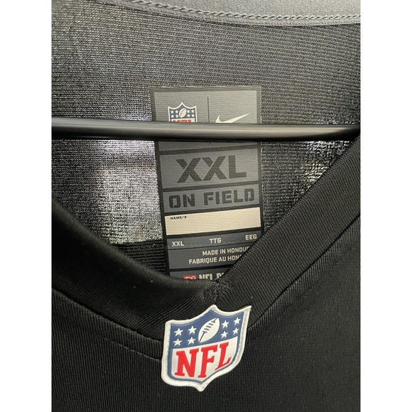 NIKE Las Vegas Raiders Derek Carr Black NFL Jersey Men’s XXL - Picture 7 of 7
